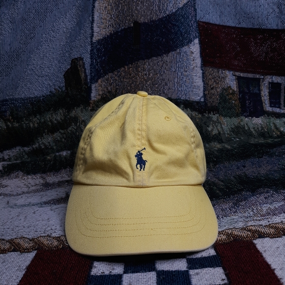 VTG Y2K Polo Ralph Lauren Buckle Baseball Cap